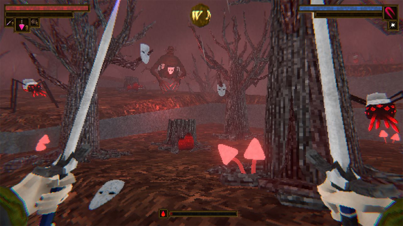 Verho: Curse of Faces - Dark Fantasy RPG mit Low-Poly Grafik