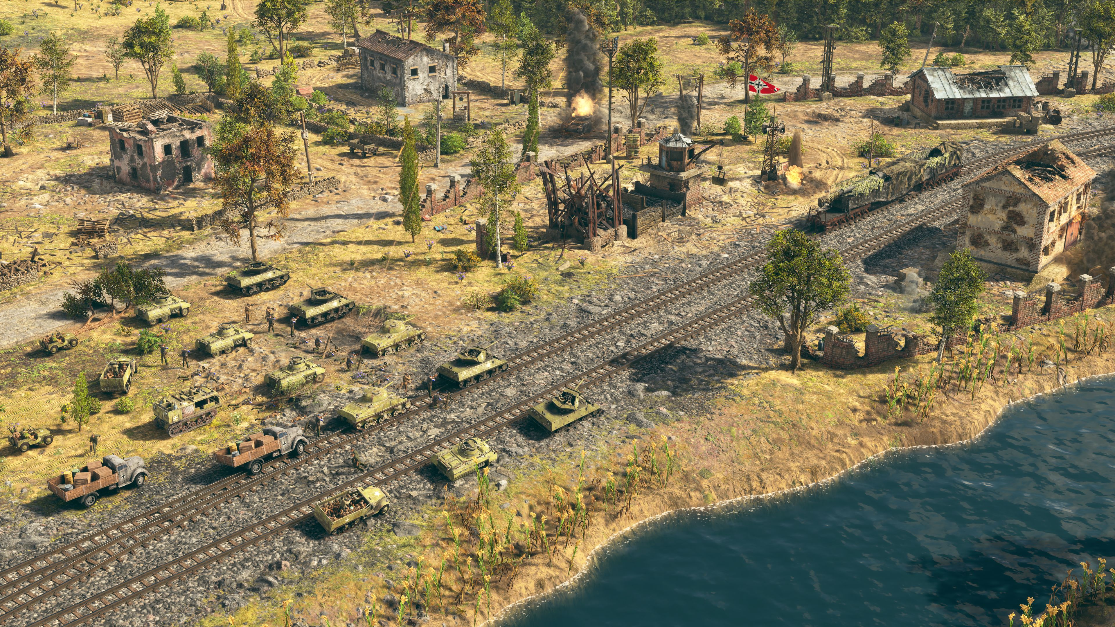 Sudden Strike 5 - France: Road to Liberation DLC erscheint in einem Monat