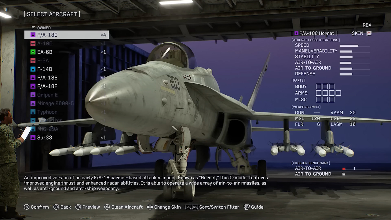 Gameplay Walkthrough zu Ace Combat 8: Wings of Theve