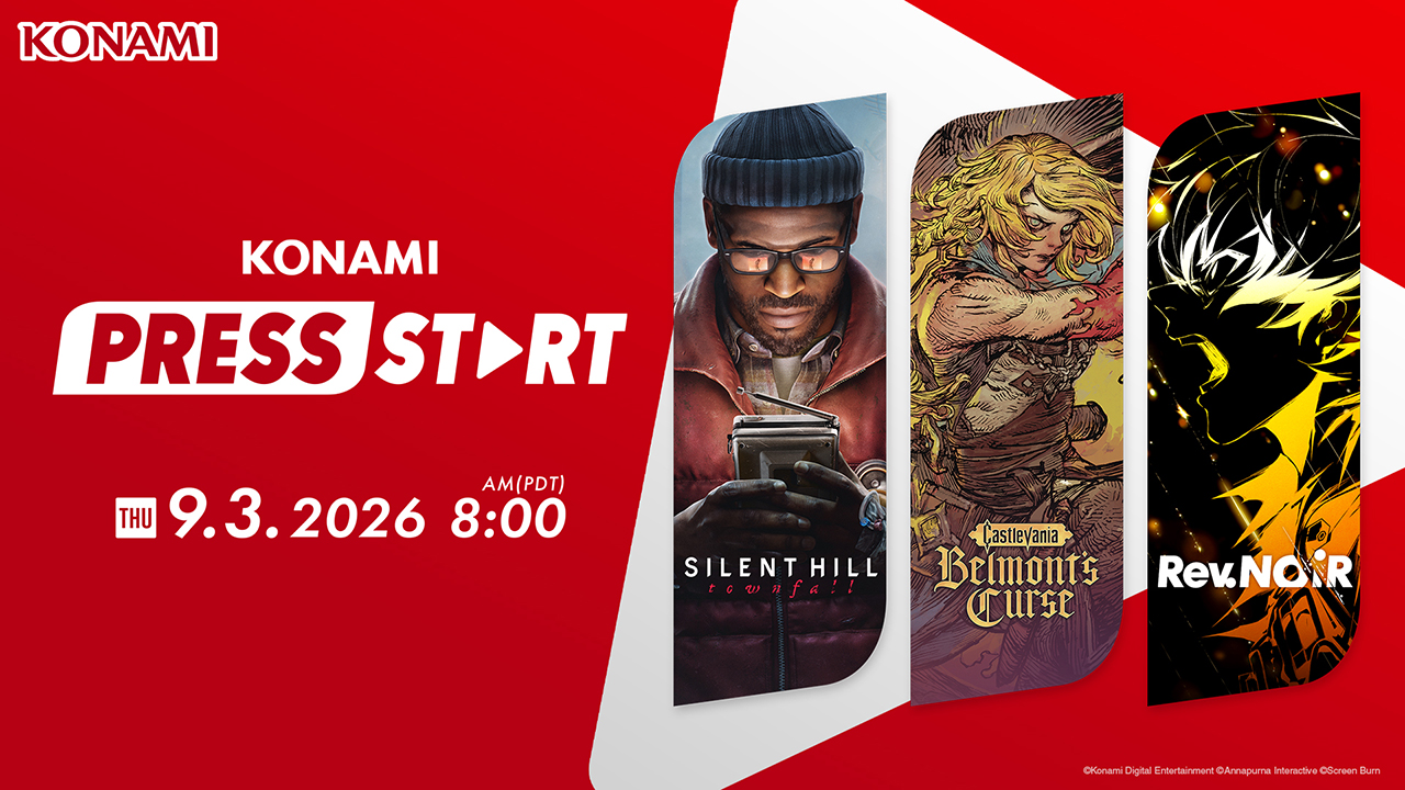 Konami Press Start Präsentation nach dem State of Play