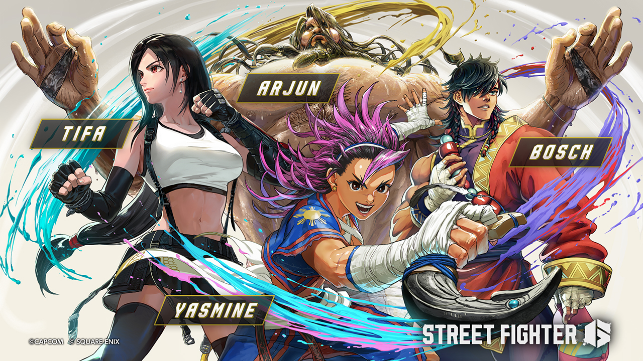 Street Fighter 6 - Year 4 mit Tifa aus Final Fantasy