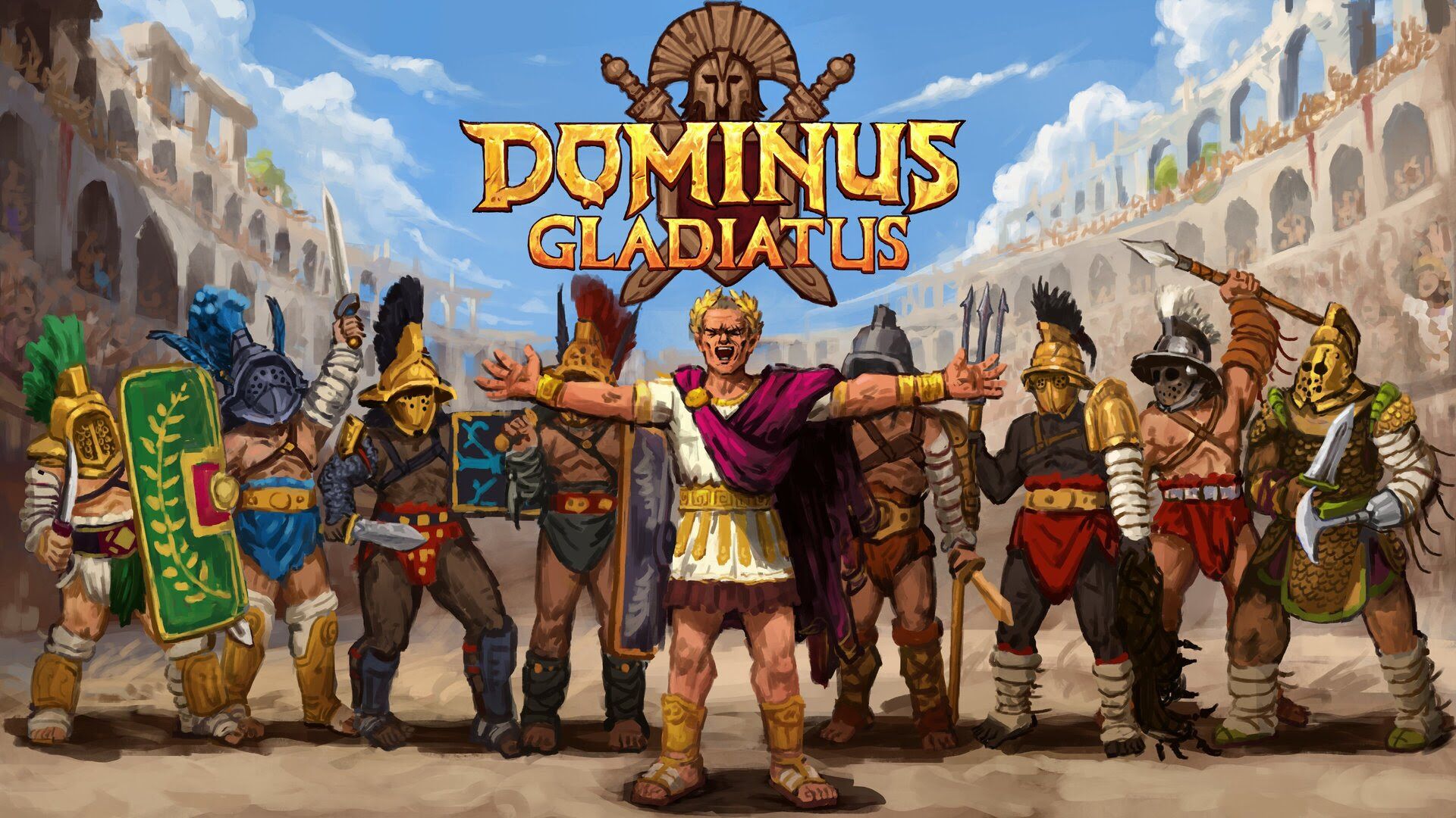Pixel Gladiatoren im alten Rom: Dominus Gladiatus