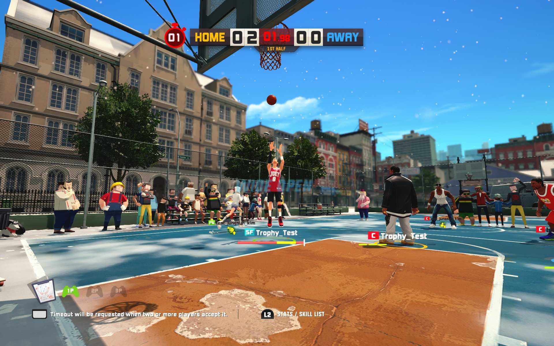Free-to-Play Basketball-Spiel 3on3 Freestyle Open Beta veröffentlicht