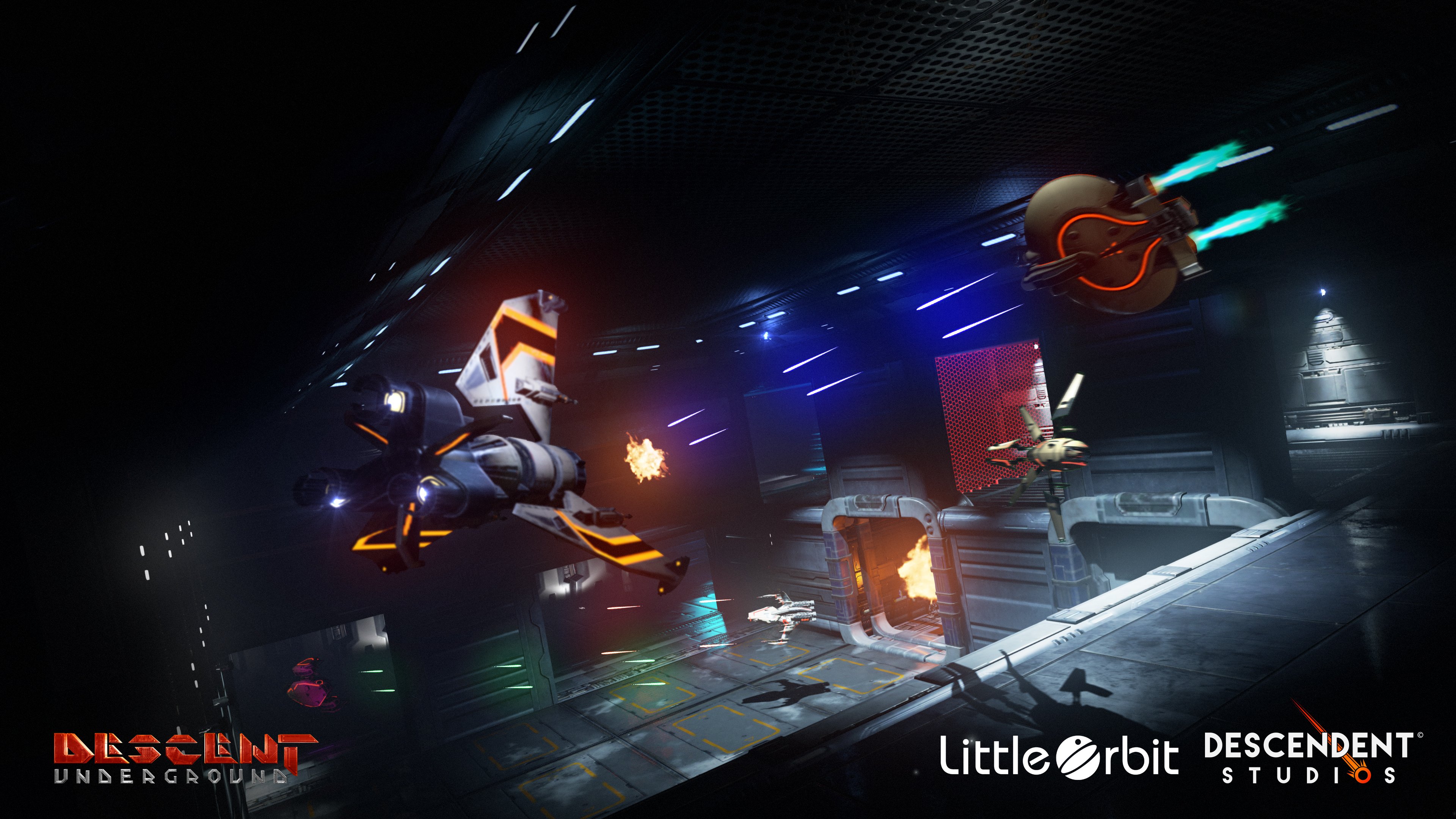 Descent: Underground erscheint 2018 für PS4