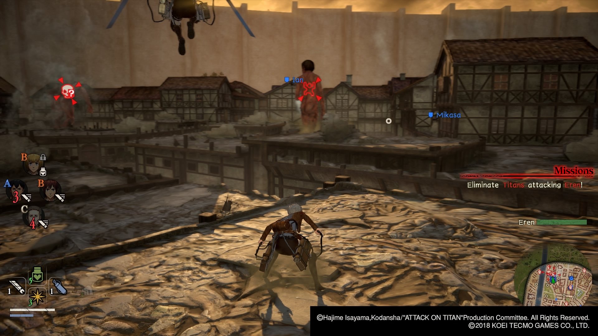 A.O.T. 2 - Attack on Titan 2