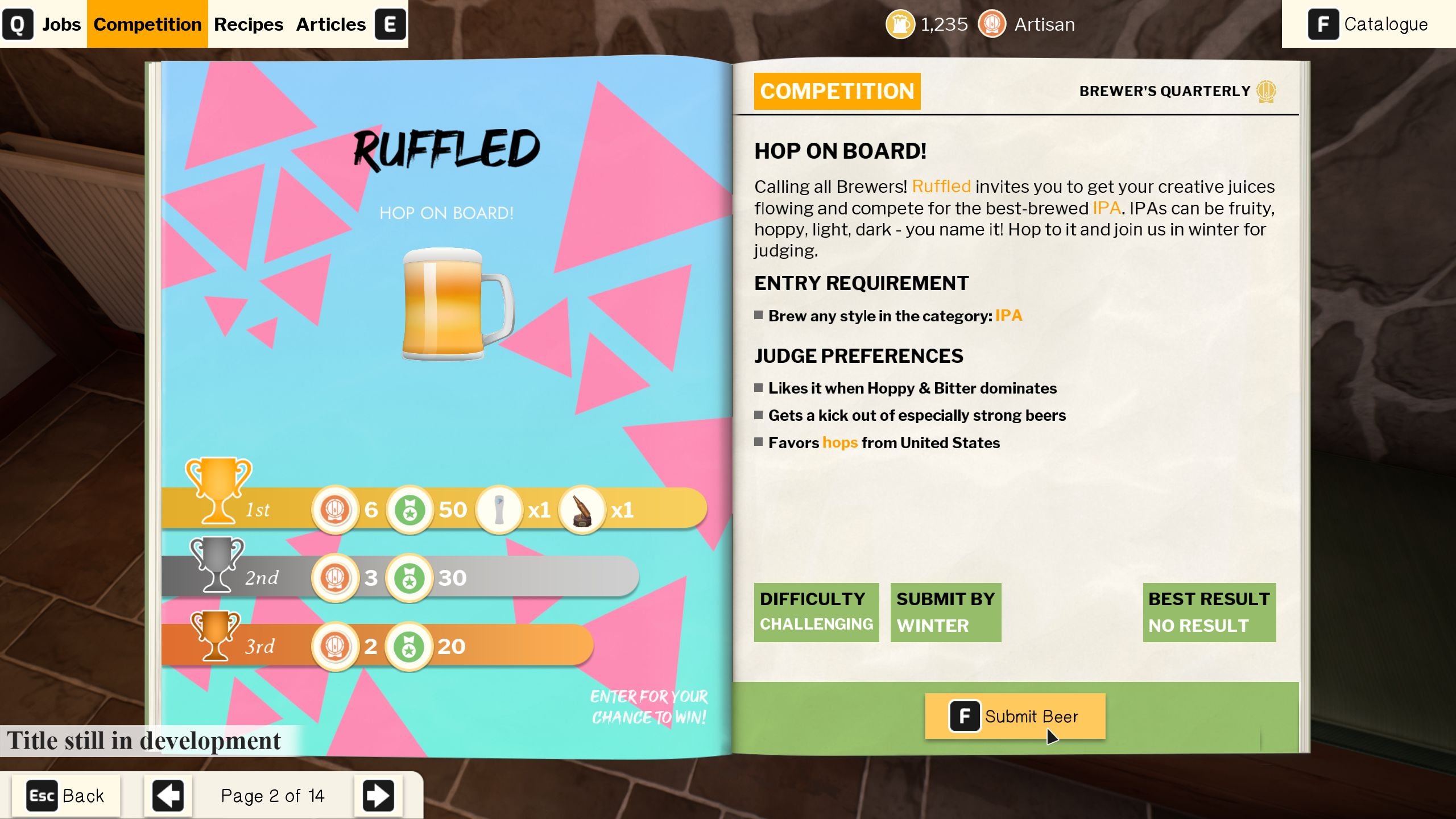 Brewmaster: Beer Brewing Simulator