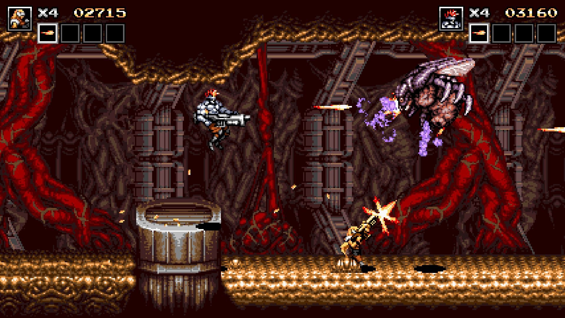 Blazing Chrome: Launch-Trailer zum geistigen Contra Nachfolger