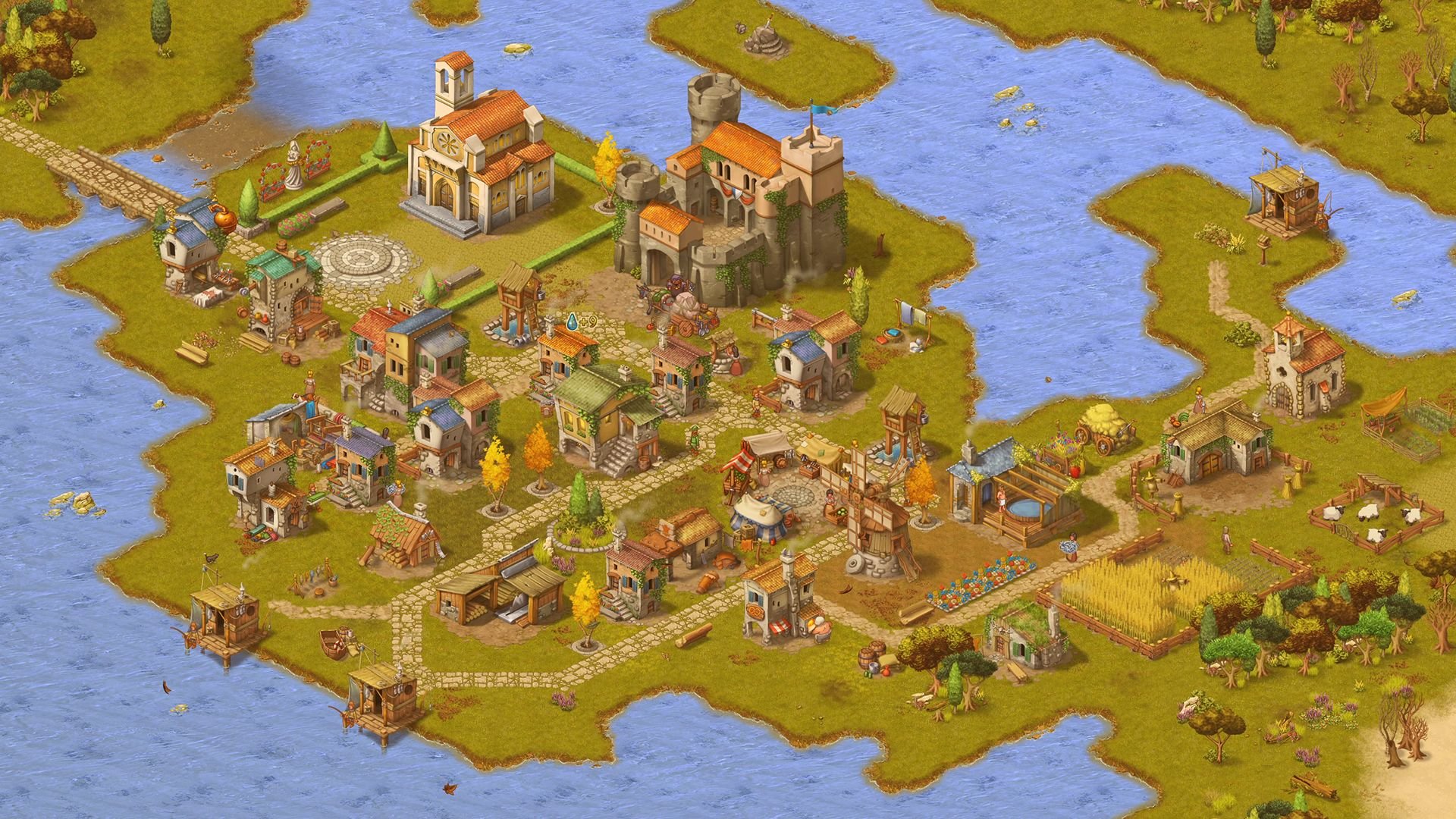 Townsmen - A Kingdom Rebuilt: Seaside Empire