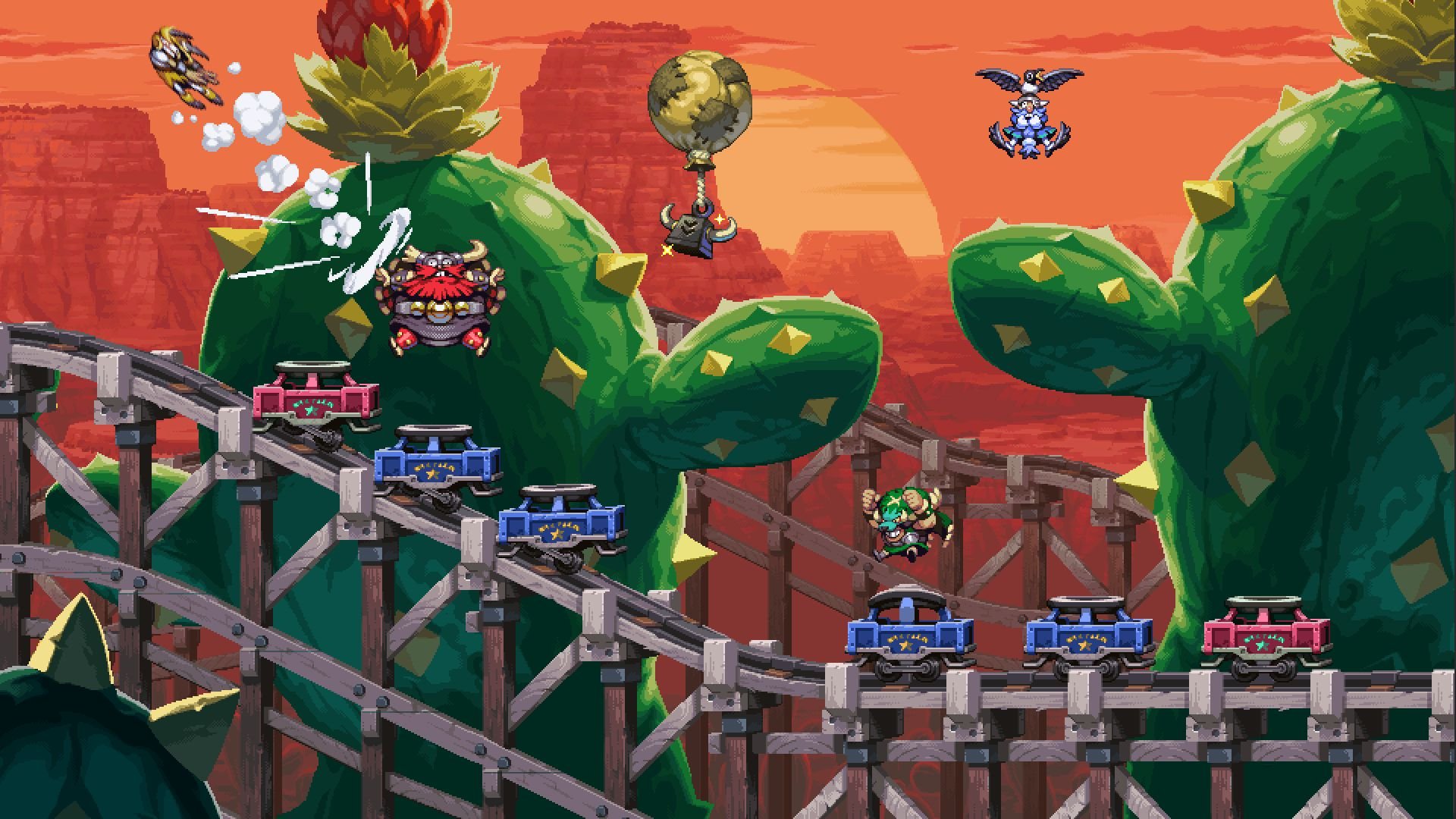 Vikings on Trampolines - Lustiges Indiespiel der Owlboy-Macher