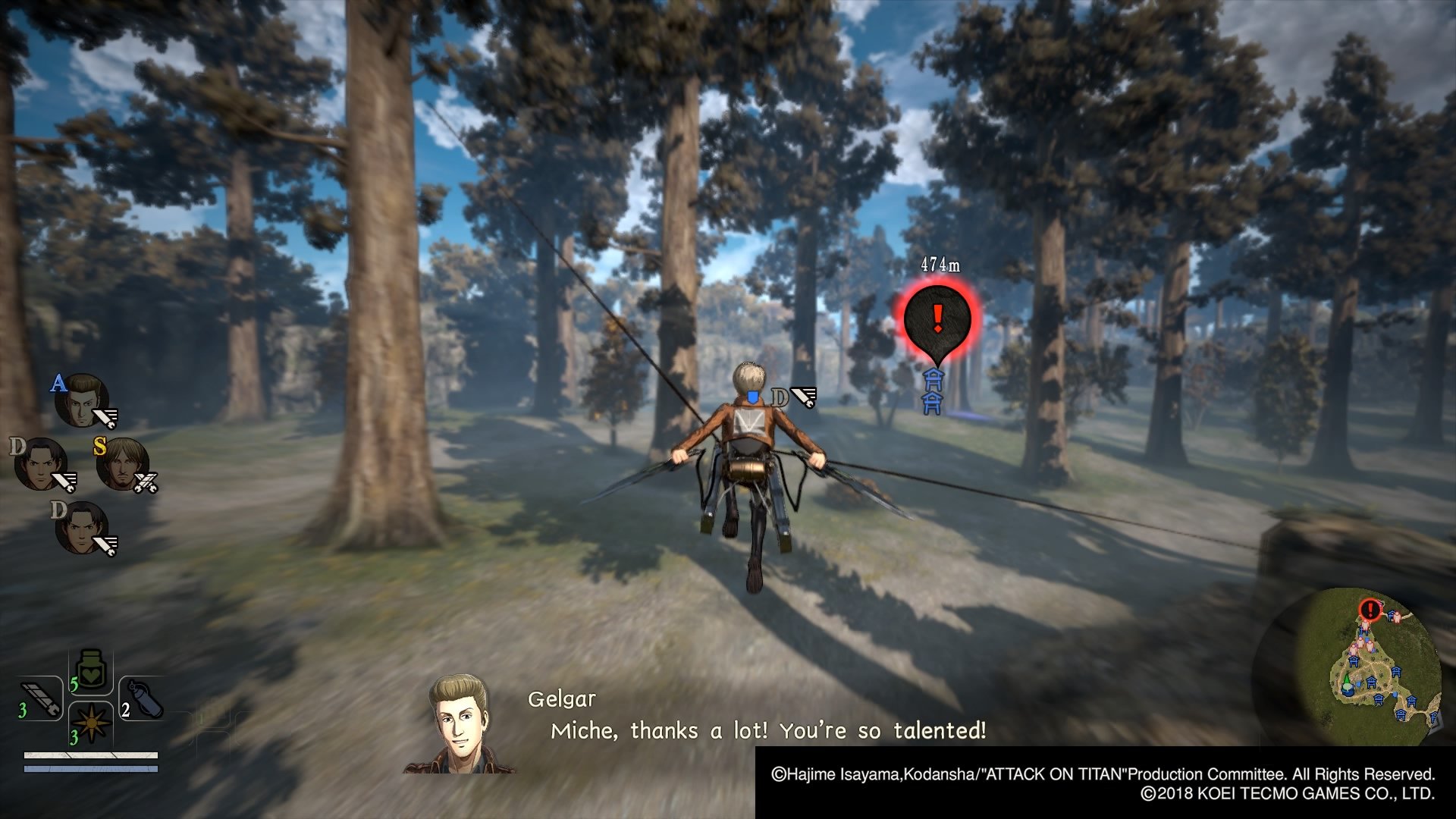 A.O.T. 2 - Attack on Titan 2