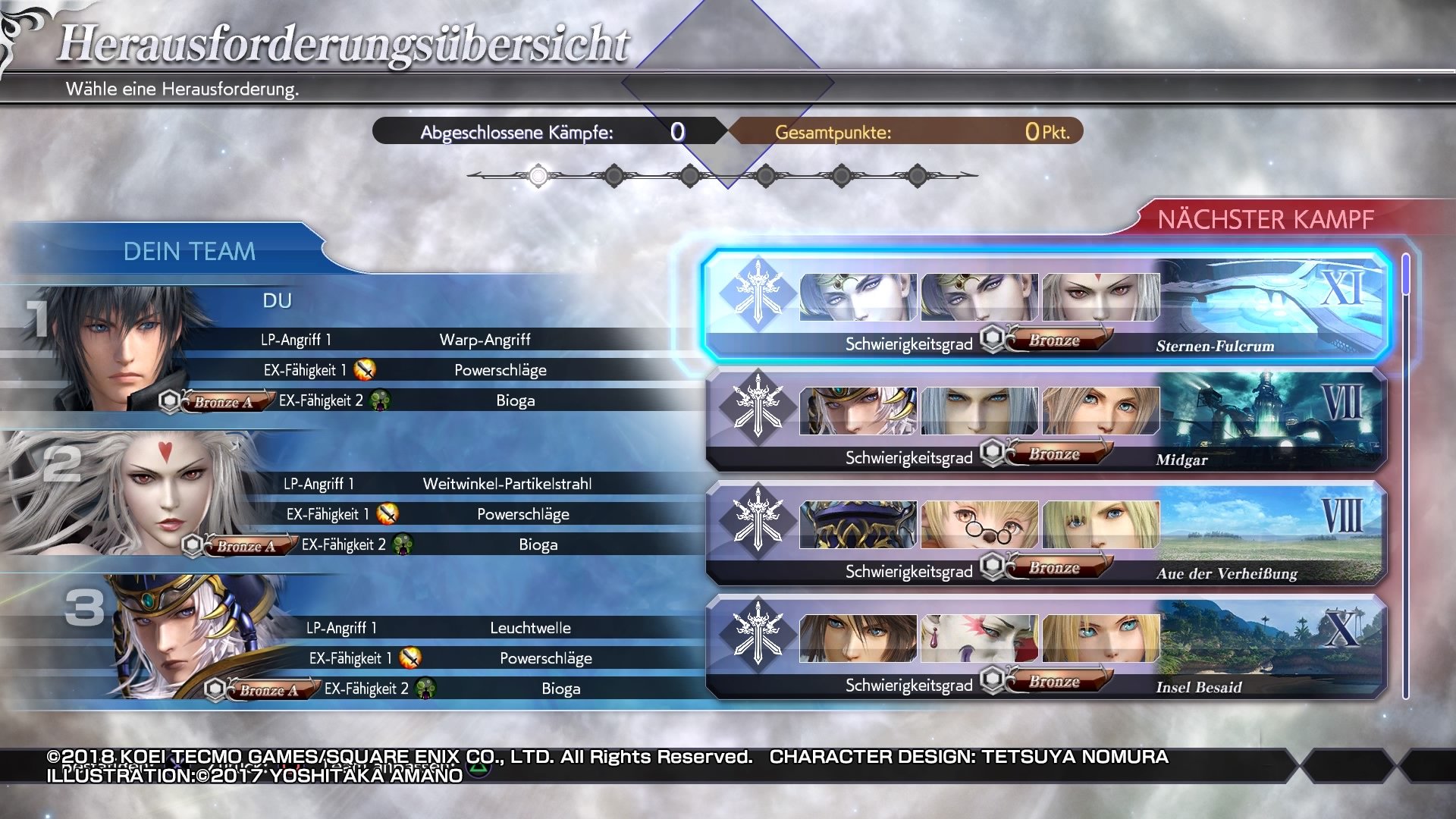 Dissidia Final Fantasy NT