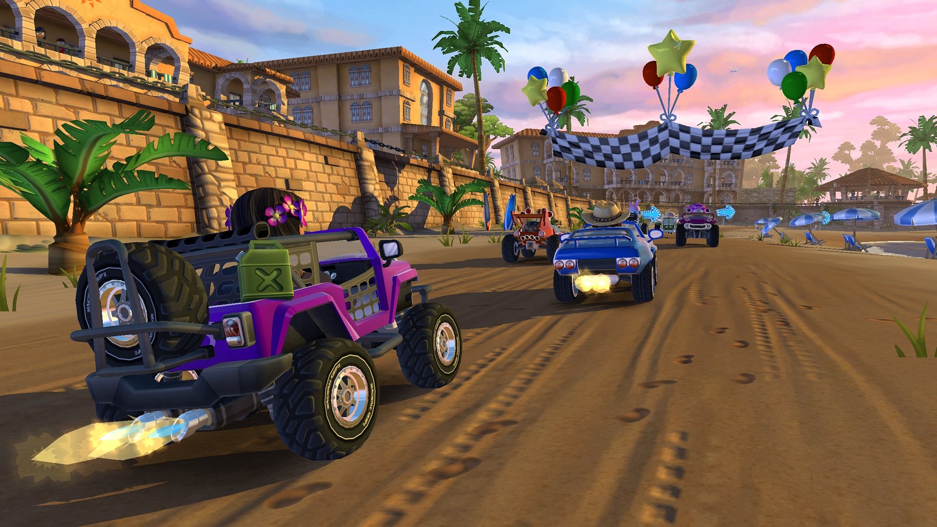 Beach Buggy Racing 2 erhält Hot Wheels DLC