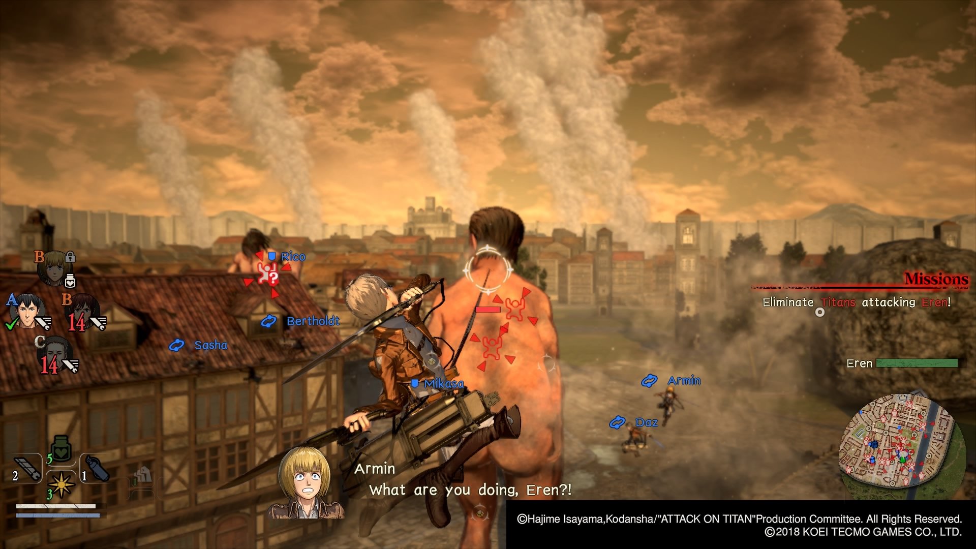 A.O.T. 2 - Attack on Titan 2