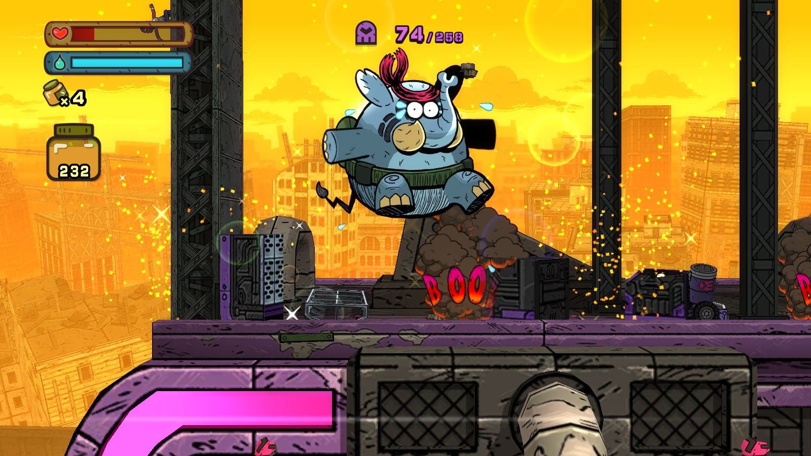 Launch Trailer zu Tembo the Badass Elephant