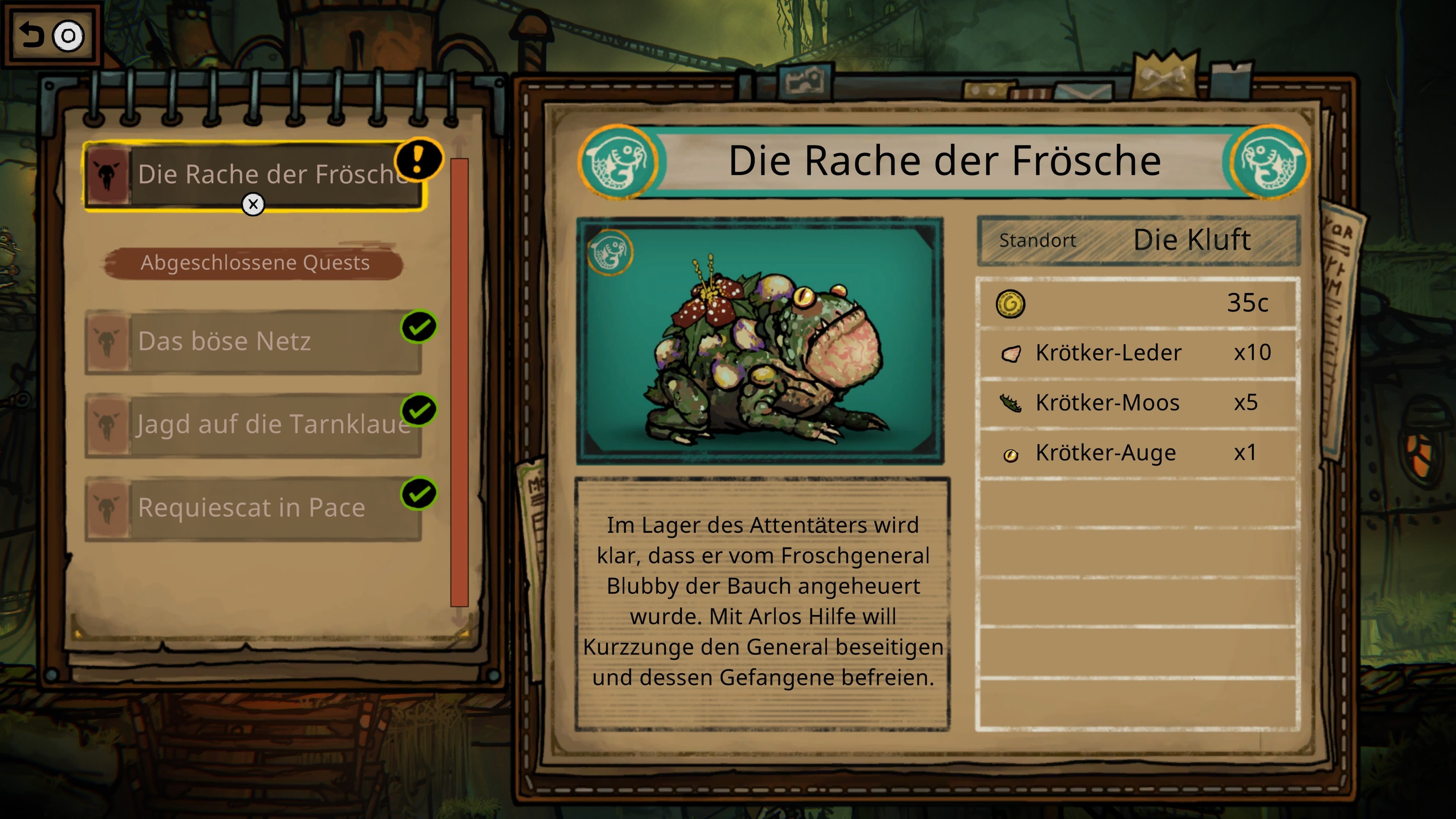 Tails of Iron 2: Whiskers of Winter - Zauber & Monster