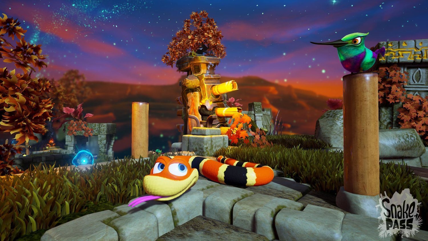 Snake Pass: Arcade Modus