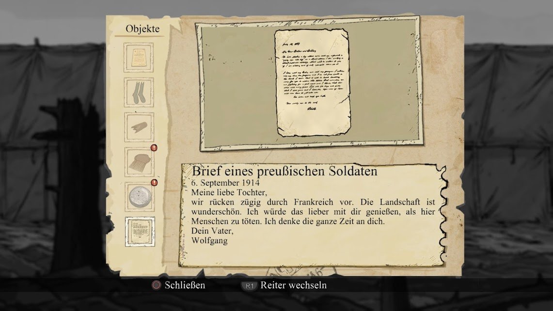 Valiant Hearts: The Great War