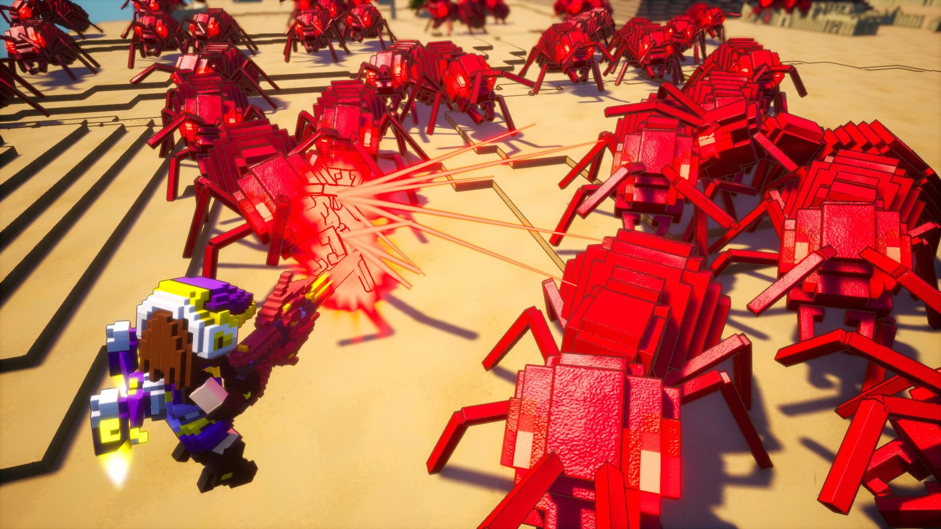 Earth Defense Force: World Brothers im Voxel-Look angekündigt