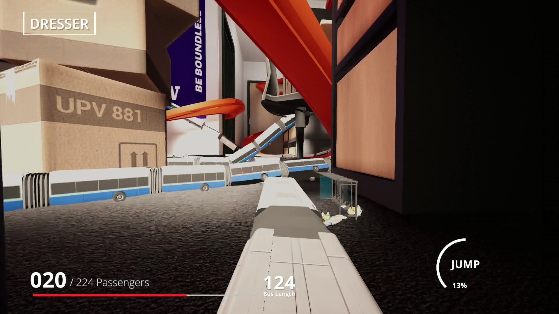 Alle an Bord des Snakeybus!