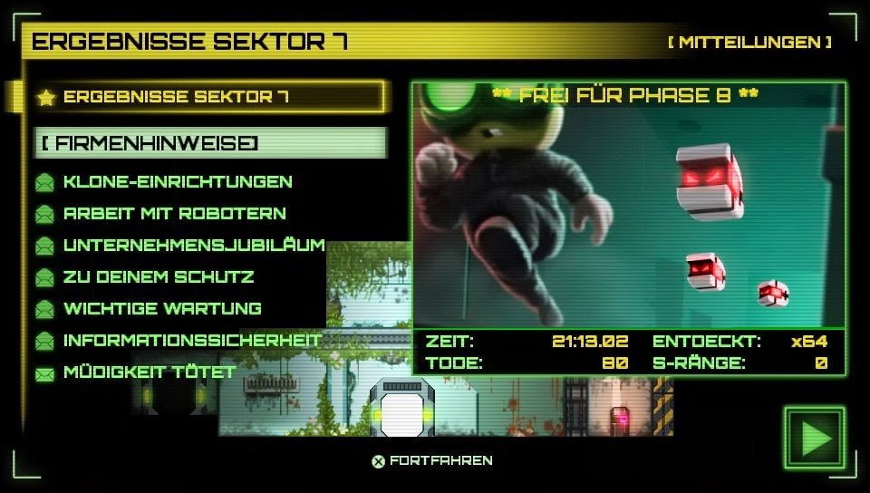 Stealth Inc: A Clone in the Dark