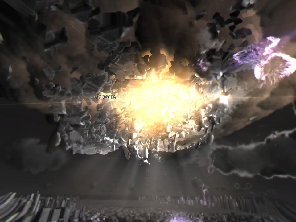 Megaton Rainfall