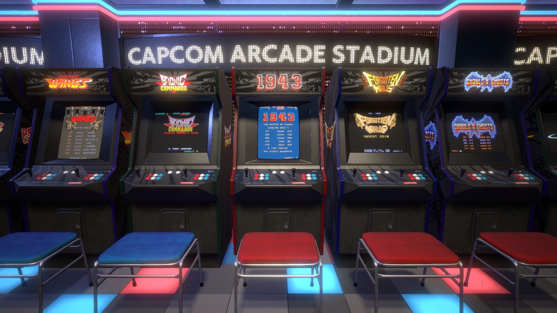 Capcom Arcade Stadium erhältlich - 2 Spiele gratis