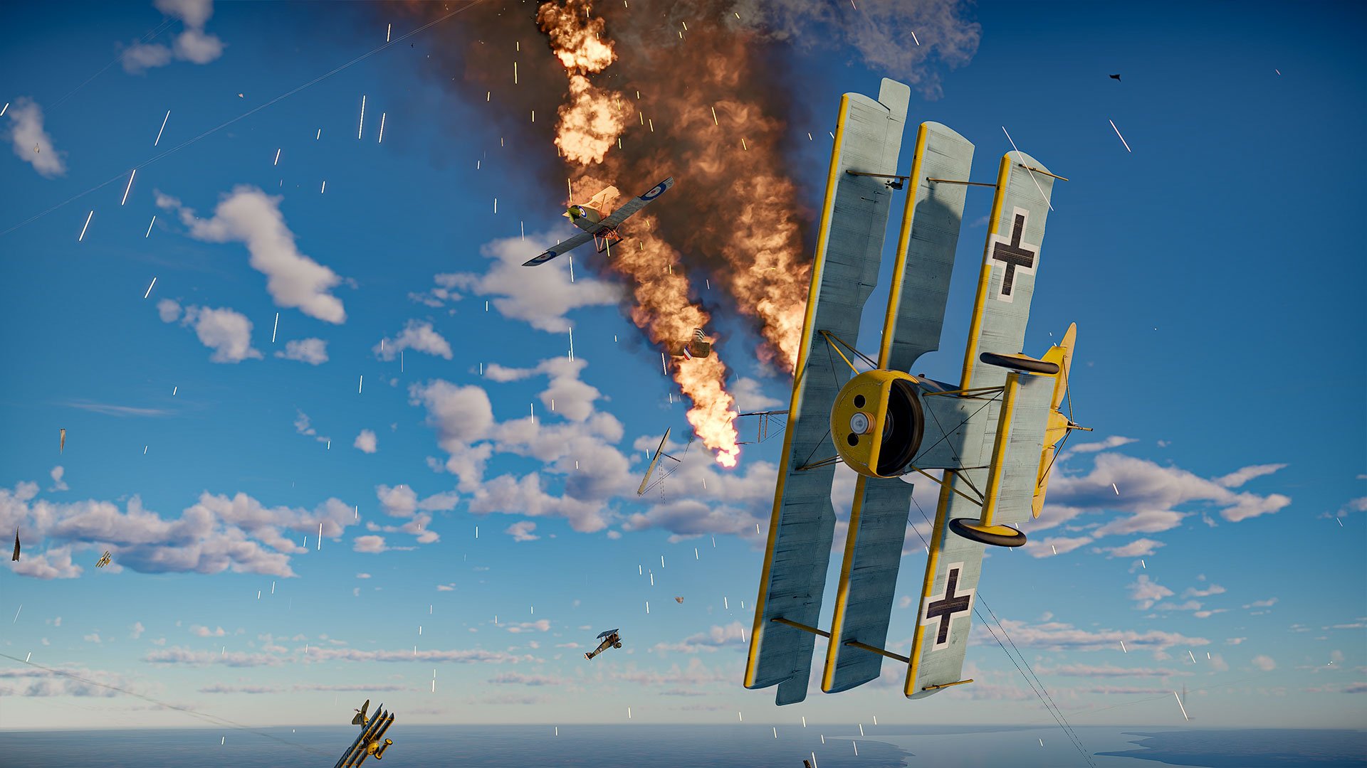 Aces of Thunder auch mit Flugzeugen aus dem 1. Weltkrieg