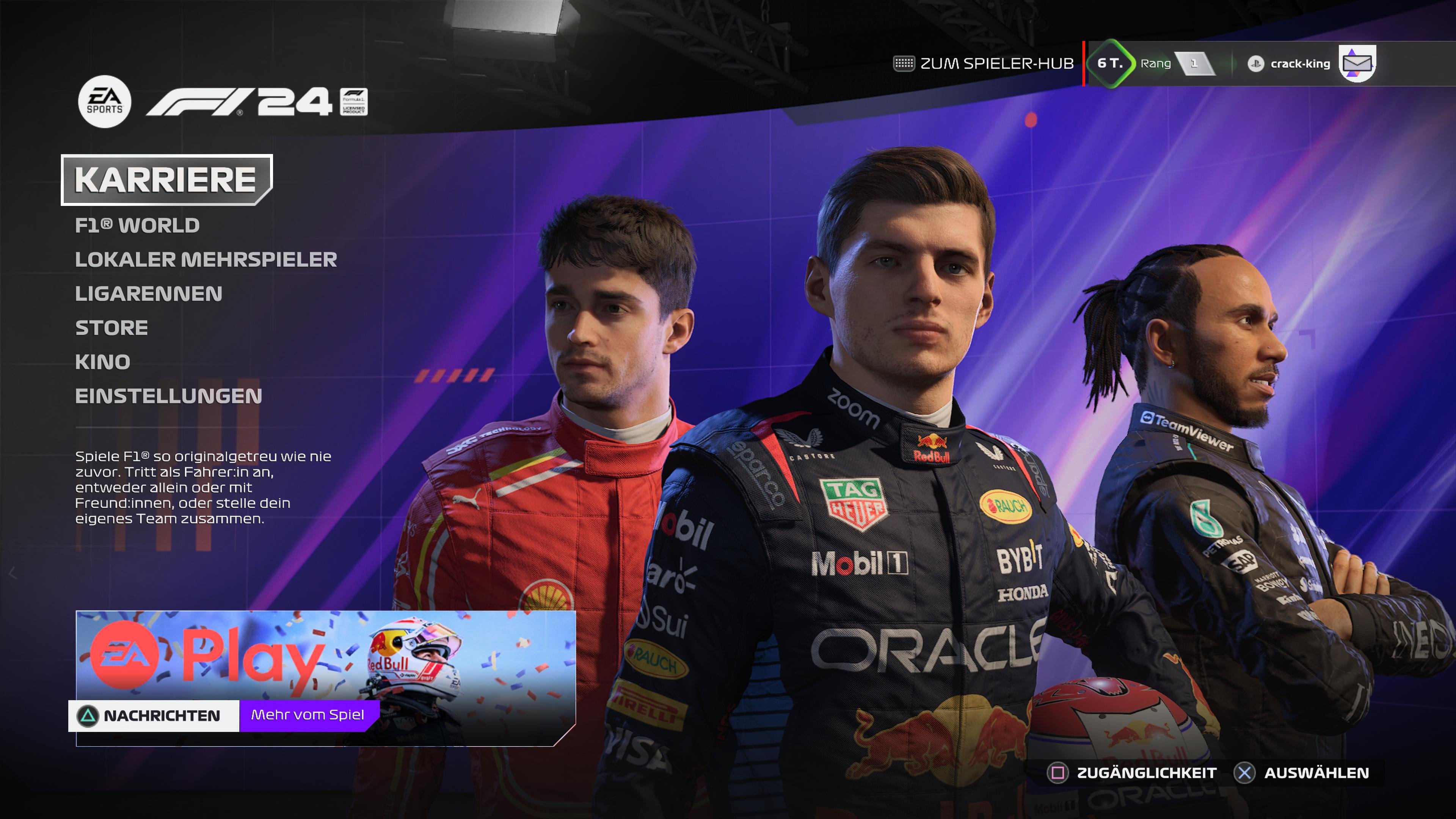 Dieses Wochenende kostenlos spielbar: EA Sports F1 24